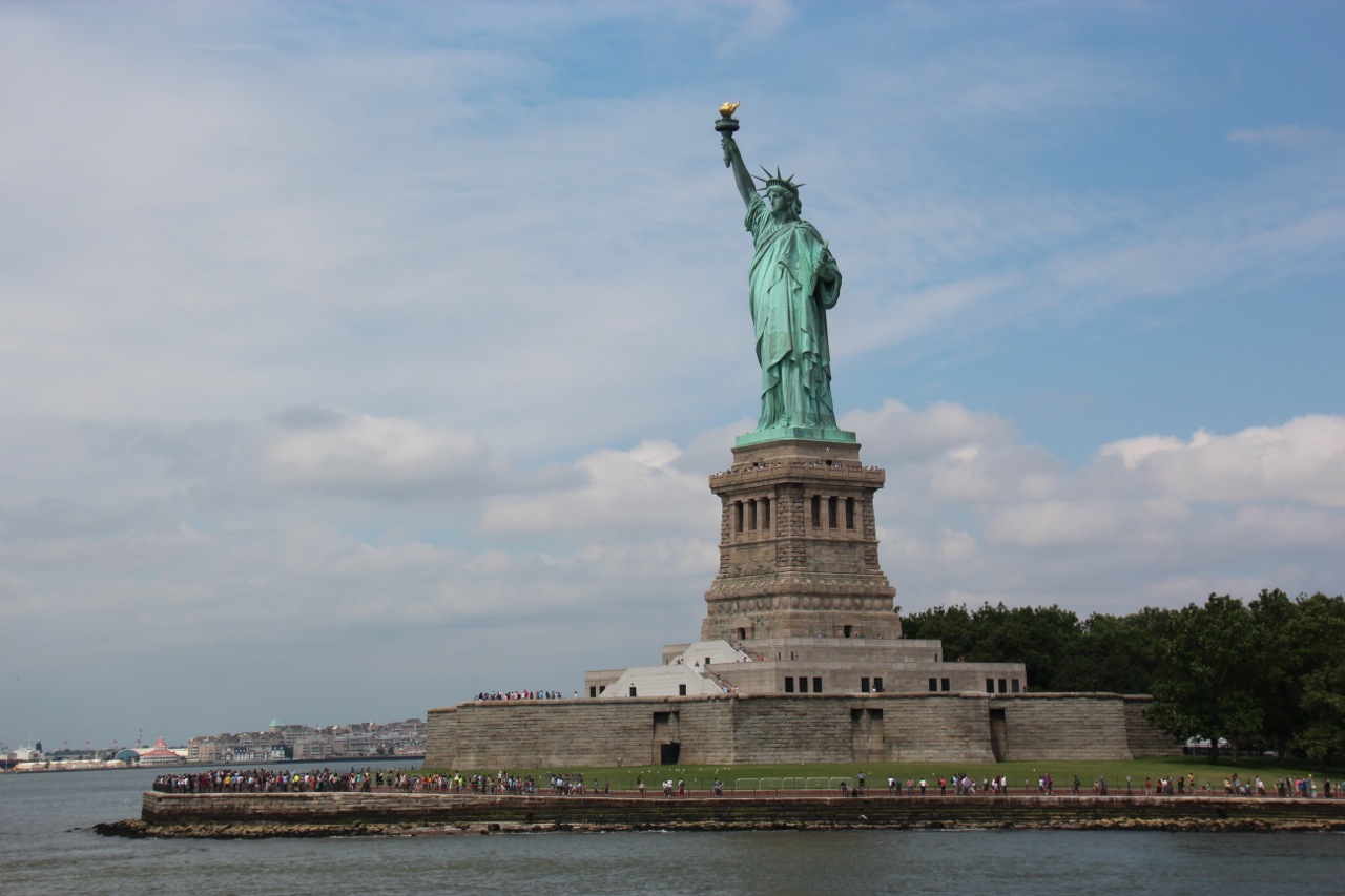 hotell i new york, statue of liberty, frihetsgudinnen